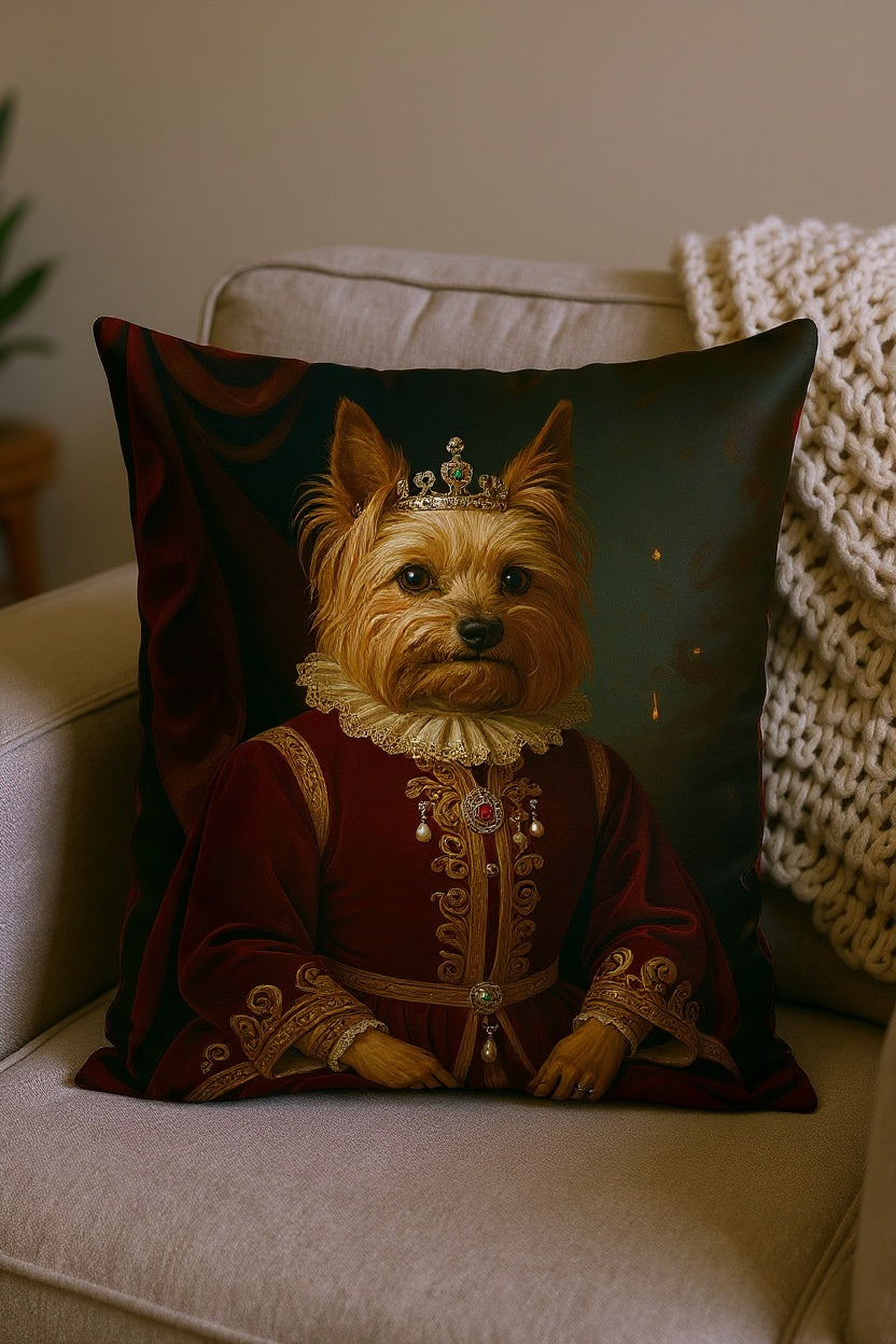 Coussin portrait personnalisé de votre animal — Mon Chouchou