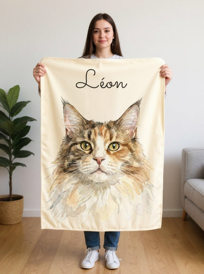 Couverture Portrait Chat